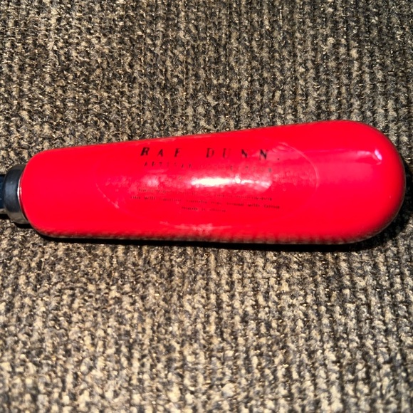 Rae Dunn Artisan Collection by Magenta “Be Merry” Red Ice Cream Scoop - Picture 5 of 5